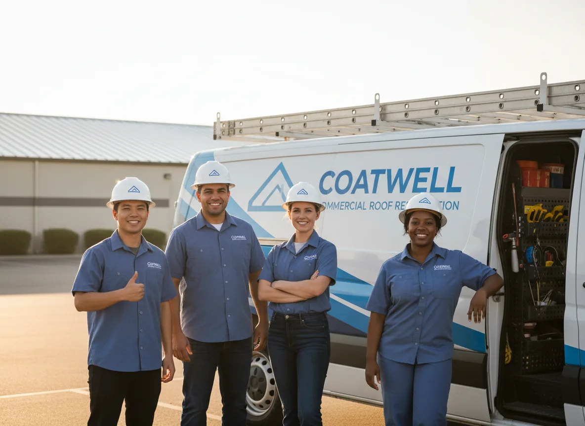 Commercial roof coating company in Salol, MN